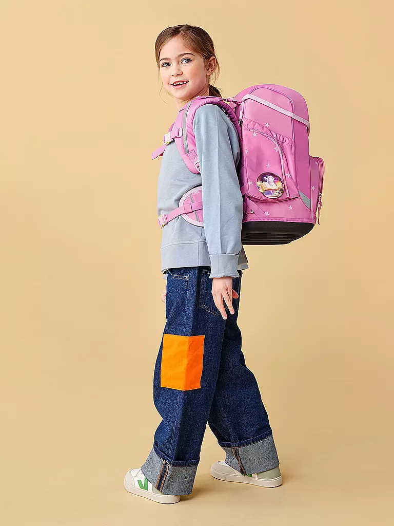 ERGOBAG | Set di zaino scolastico da 5 pezzi CUBO WolkenzauBär |