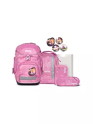 ERGOBAG | Set di zaino scolastico da 6 pezzi Wolkenzauber | Rosa