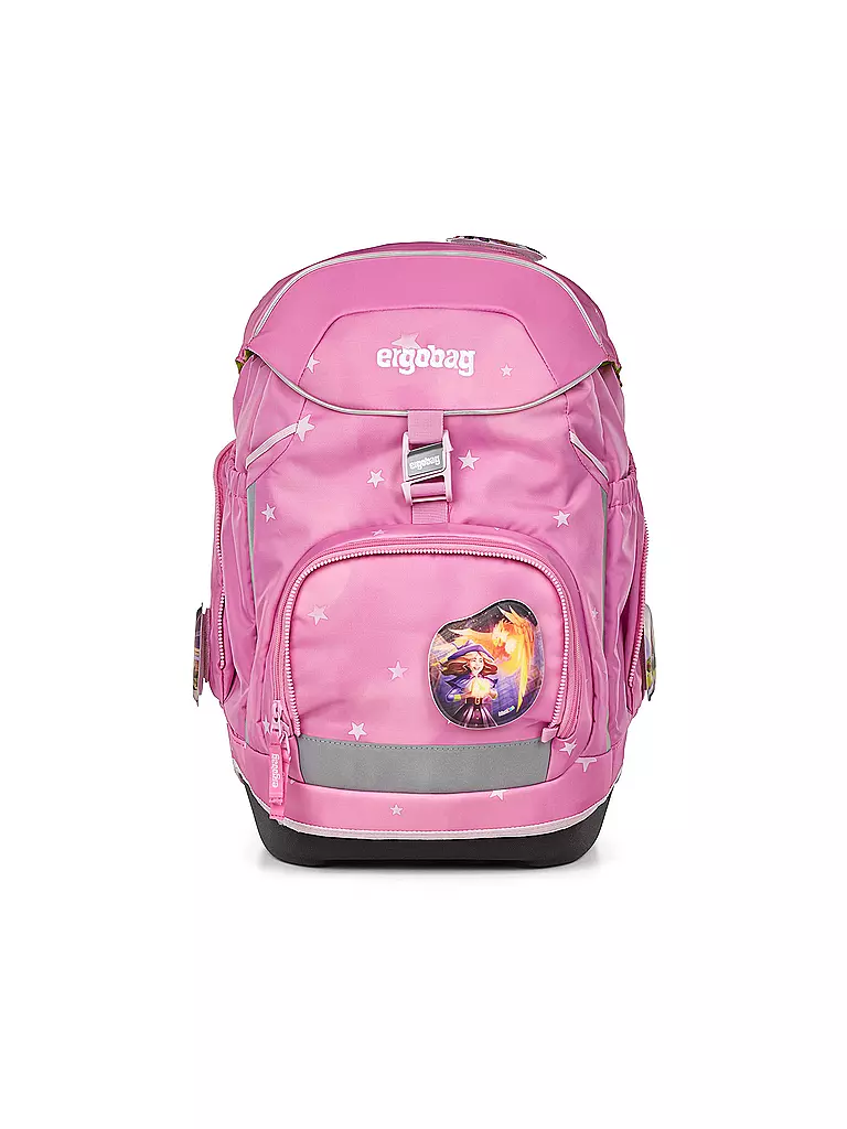 ERGOBAG | Set di zaino scolastico da 6 pezzi Wolkenzauber | Rosa