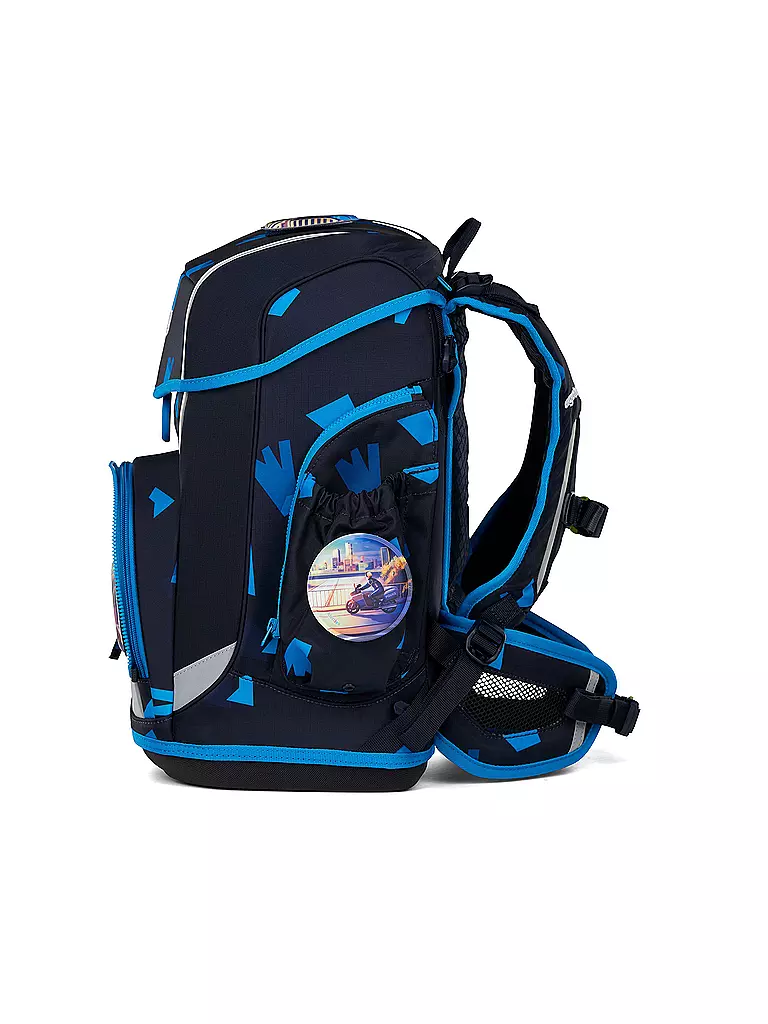 ERGOBAG | Set zaino scolastico 5 pz. CUBO LIGHT VerfolgBäerjagd |