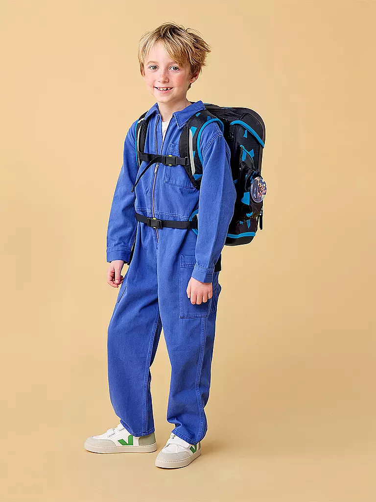 ERGOBAG | Set zaino scolastico 5 pz. CUBO LIGHT VerfolgBäerjagd |