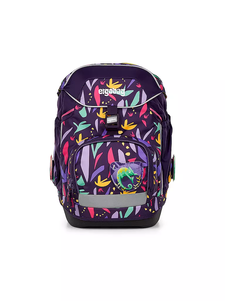 ERGOBAG | Set zaino scolastico 6 pezzi Ambärzonas | Lilla