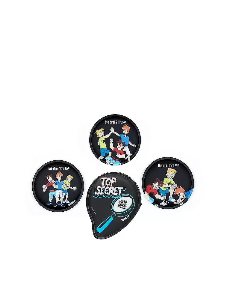 ERGOBAG | Set zaino scolastico 6 pezzi Tre investigatori | Nero