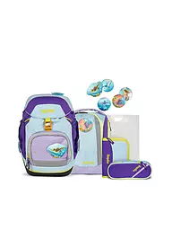 ERGOBAG | Set zaino scolastico 6 pz - Pack Tauchbär | Blu chiaro
