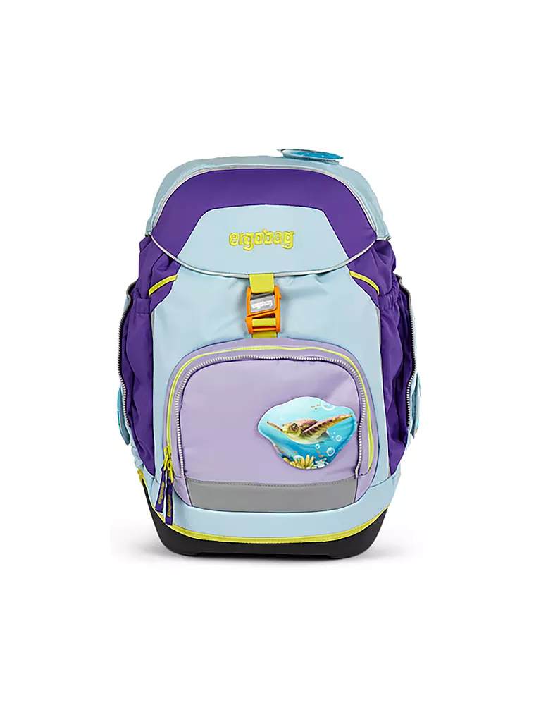 ERGOBAG | Set zaino scolastico 6 pz - Pack Tauchbär | Blu chiaro