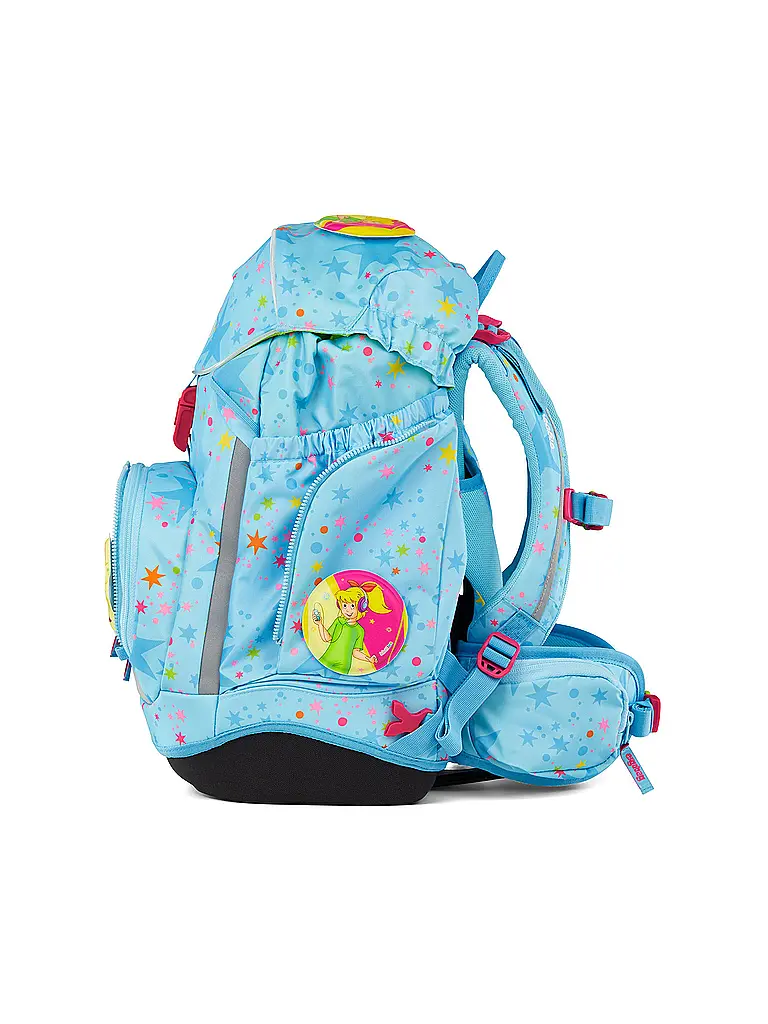 ERGOBAG | Set zaino scolastico 6 pz Pack Bärhext | Blu chiaro