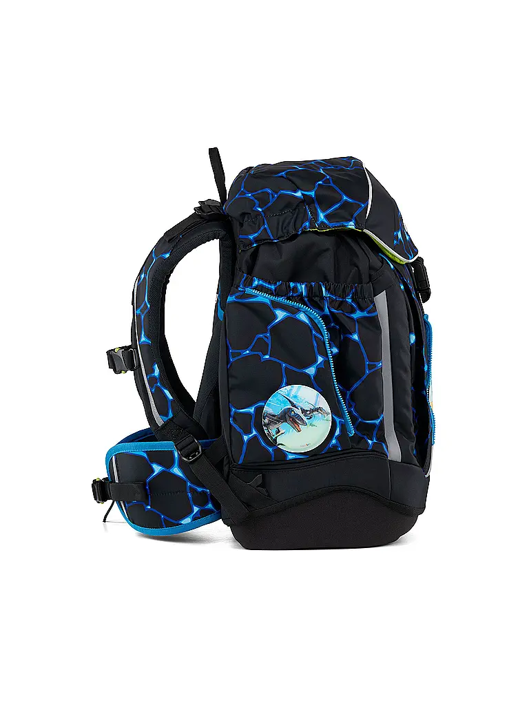 ERGOBAG | Set zaino scolastico 6 pz. Maxi Bärassic Garden | Nero