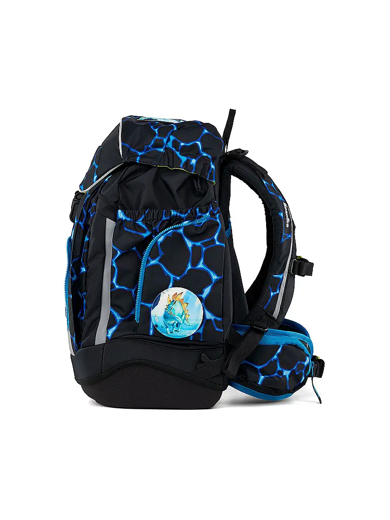 ERGOBAG | Set zaino scolastico 6 pz. Maxi Bärassic Garden | Nero