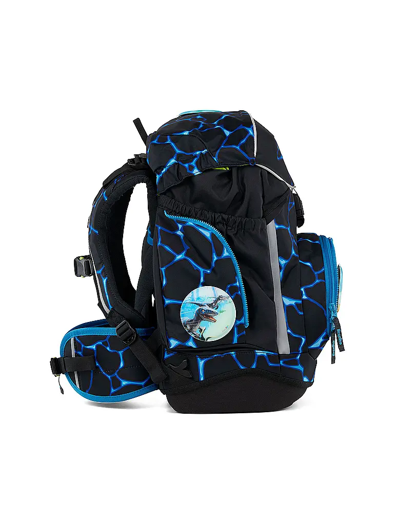 ERGOBAG | Set zaino scolastico 6 pz. Pack Bärassic Garden | Nero