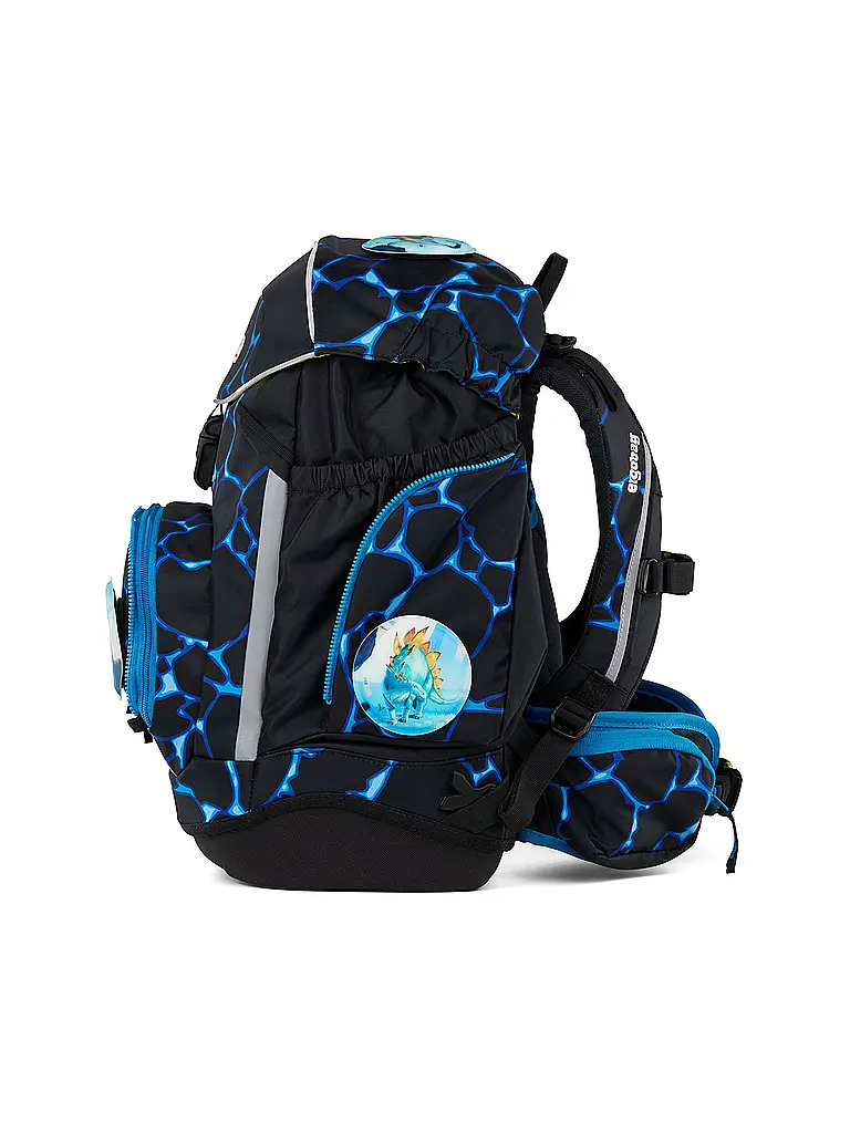 ERGOBAG | Set zaino scolastico 6 pz. Pack Bärassic Garden | Nero