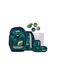 ERGOBAG | Set zaino scolastico 6 pz. Pack DrachenbezwingBär | Nero