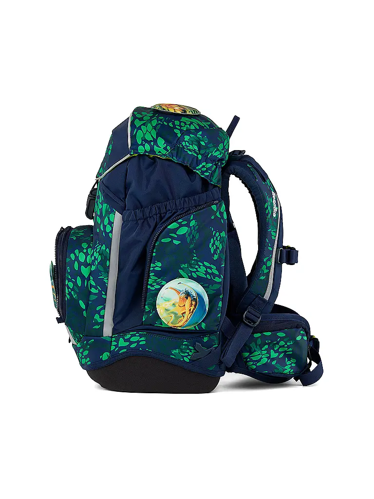 ERGOBAG | Set zaino scolastico 6 pz. Pack DrachenbezwingBär | Nero