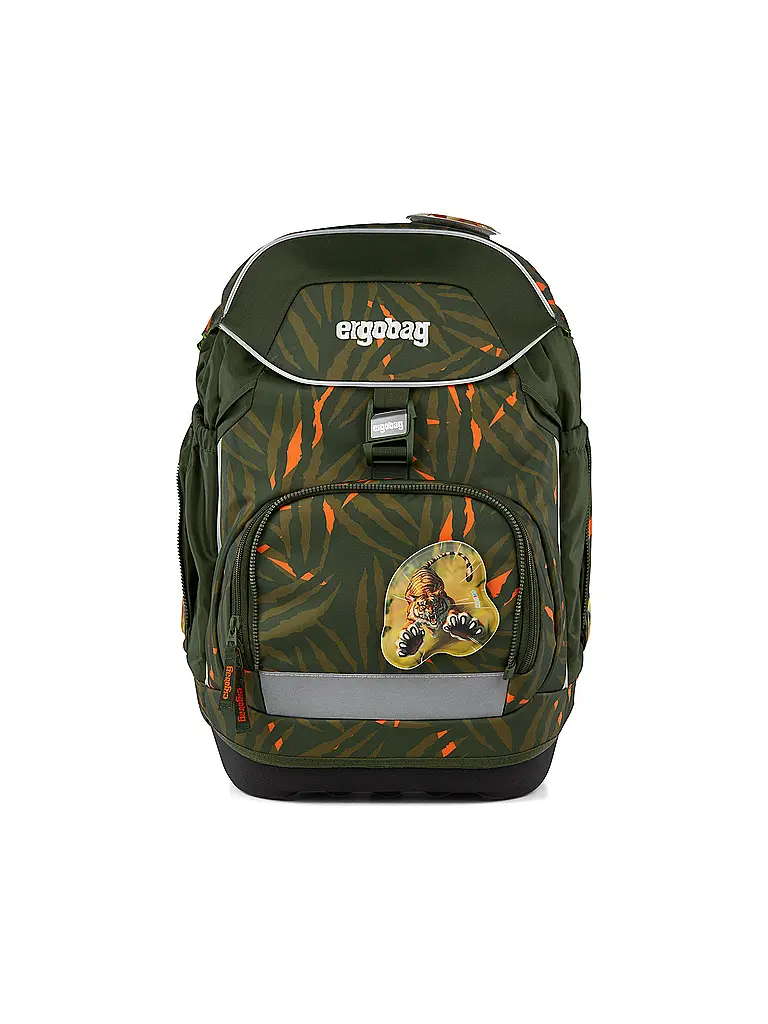 ERGOBAG | Set zaino scolastico 6 pz. Pack ExBärdition | Nero