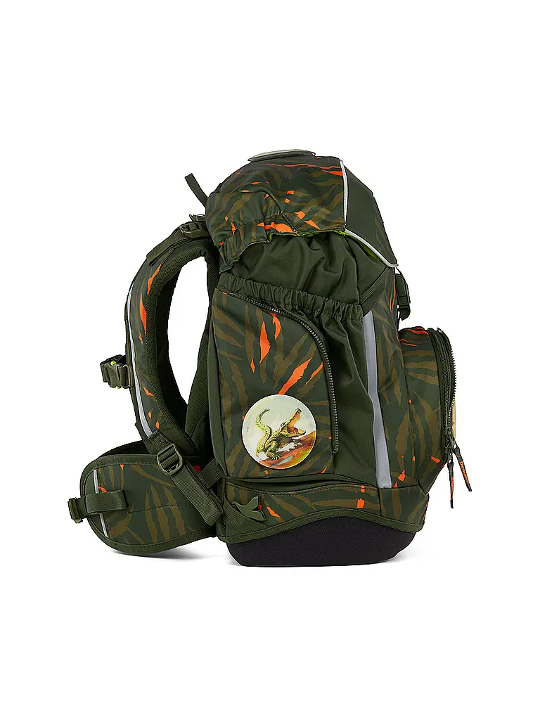 ERGOBAG | Set zaino scolastico 6 pz. Pack ExBärdition | Nero