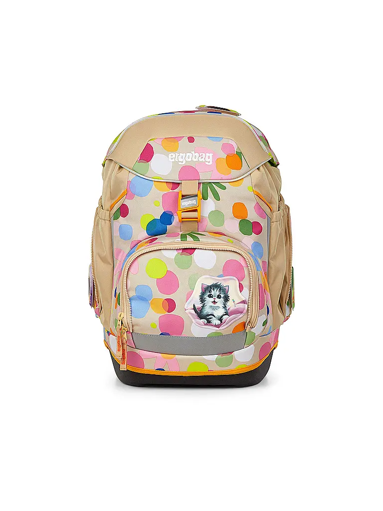 ERGOBAG | Set zaino scolastico 6 pz. Pack Flower PowBär 2026 | Beige