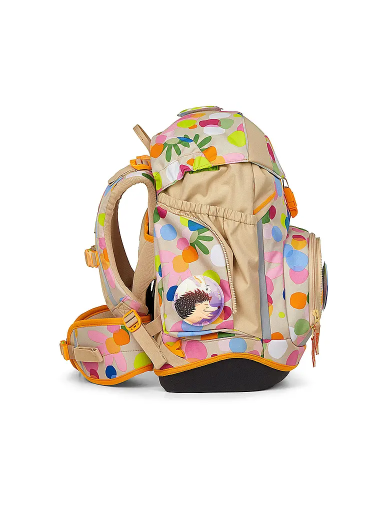 ERGOBAG | Set zaino scolastico 6 pz. Pack Flower PowBär 2026 | Beige