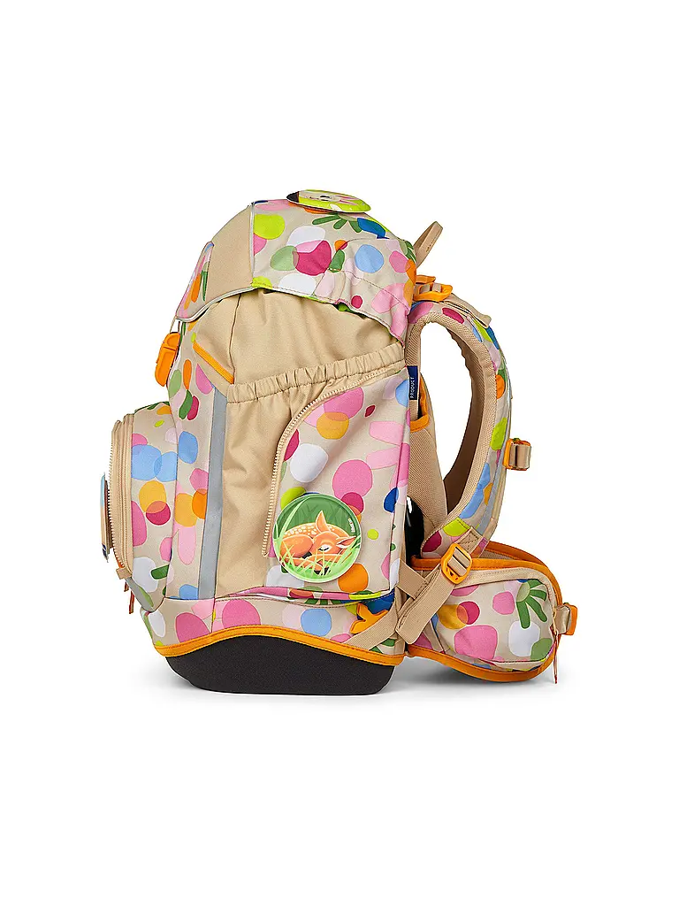 ERGOBAG | Set zaino scolastico 6 pz. Pack Flower PowBär 2026 | Beige