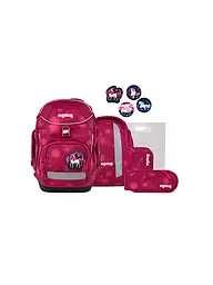 ERGOBAG | Set zaino scolastico 6 pz. Pack MondzauBär | Fucsia
