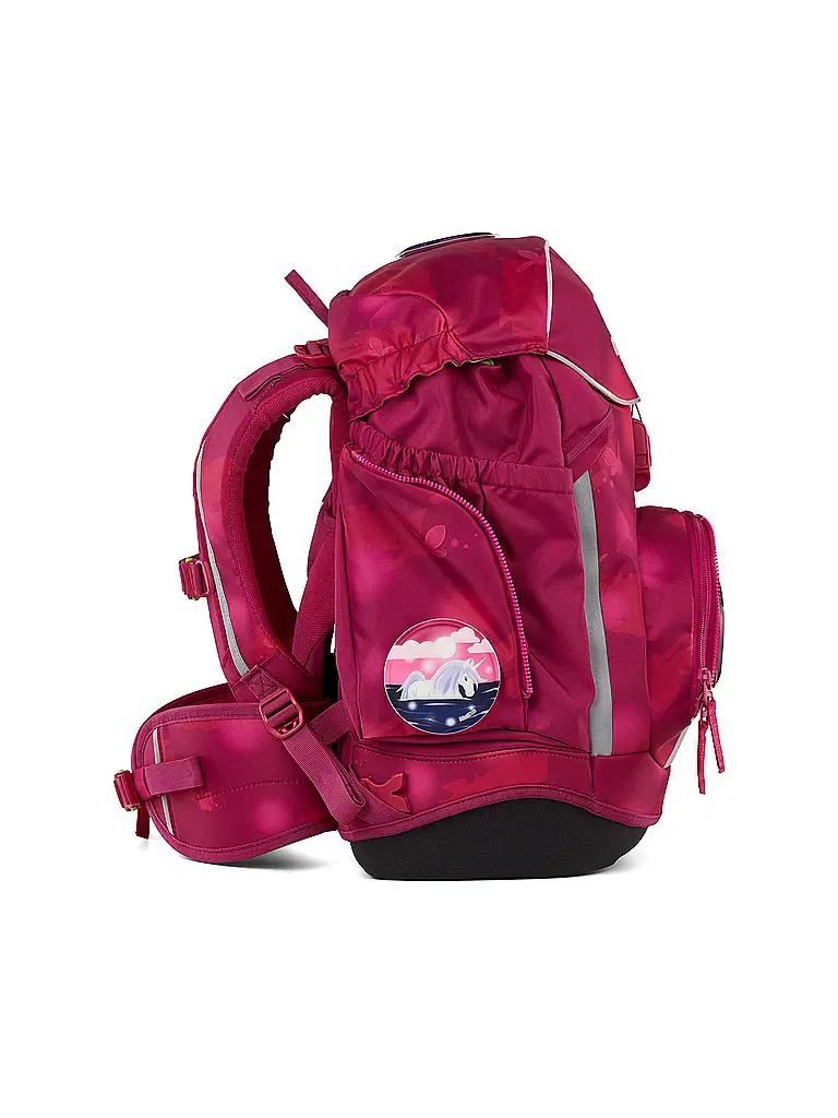 ERGOBAG | Set zaino scolastico 6 pz. Pack MondzauBär | Fucsia