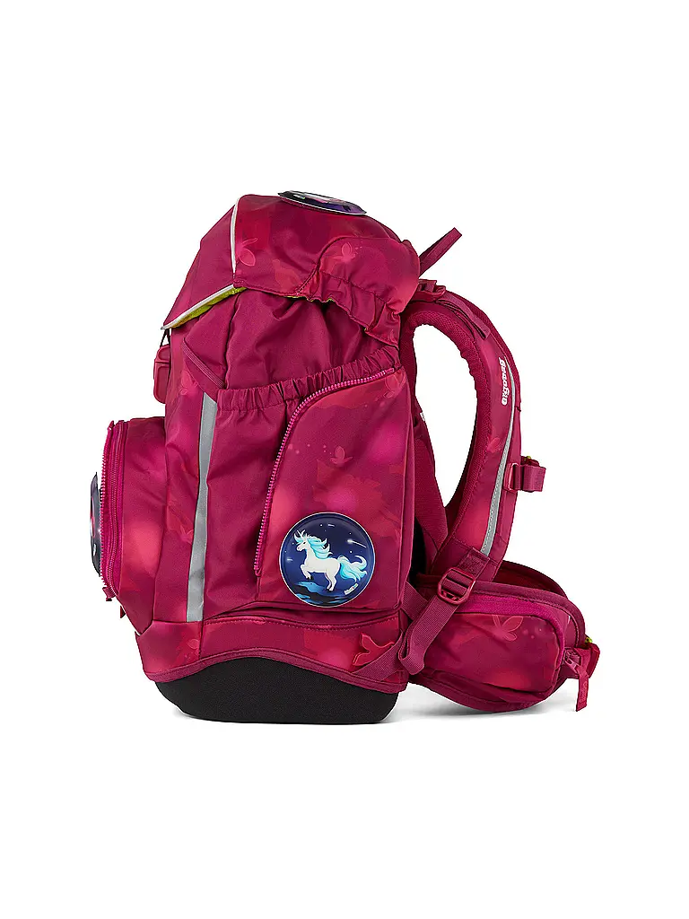 ERGOBAG | Set zaino scolastico 6 pz. Pack MondzauBär | Fucsia