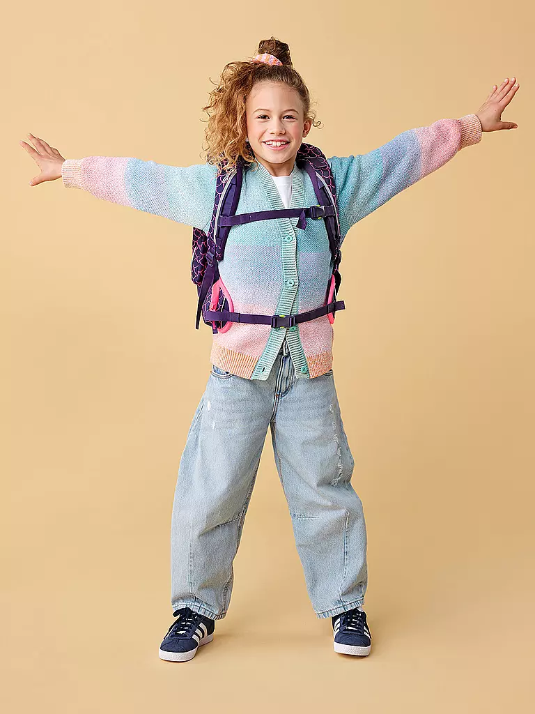 ERGOBAG | Set zaino scolastico da 6 pezzi Maxi Perlentaucher |