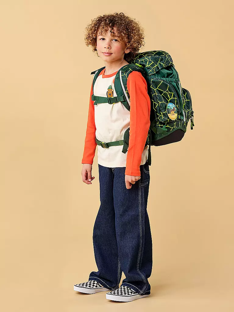 ERGOBAG | Set zaino scolastico da 6 pezzi Pack BärRex |