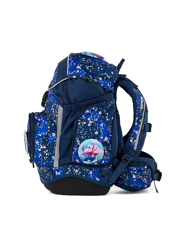 ERGOBAG | Set zaino scolastico da 6 pezzi Pack Ozeano Orso Abitante | Lilla