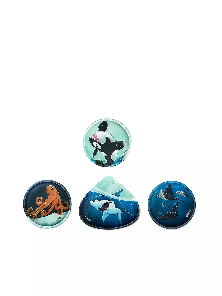 ERGOBAG | Set zaino scuola 5 pz Pack MRP Orso subacqueo | Blu