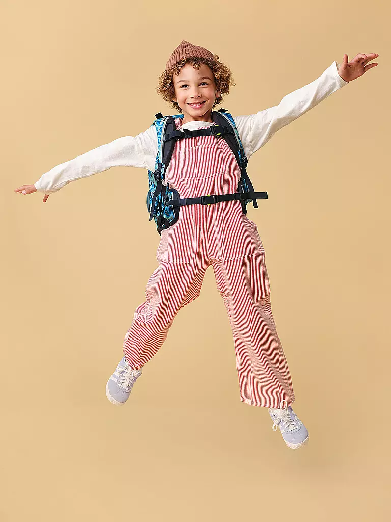 ERGOBAG | Set zaino scuola 5 pz Pack MRP Orso subacqueo | Blu