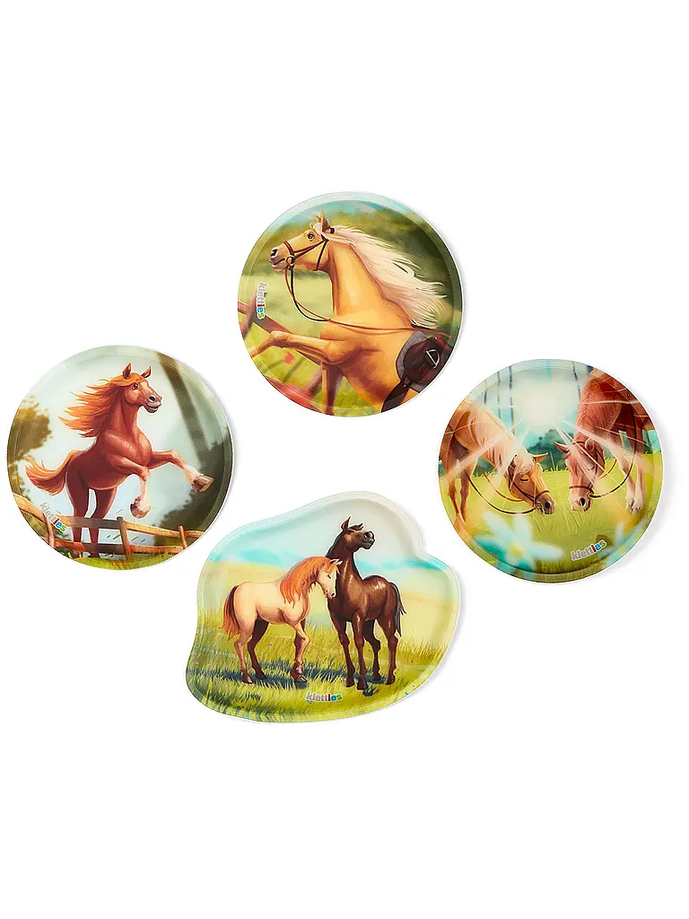 ERGOBAG | Set zaino scuola 6 pz Pack ReitBärtraum | Turchese