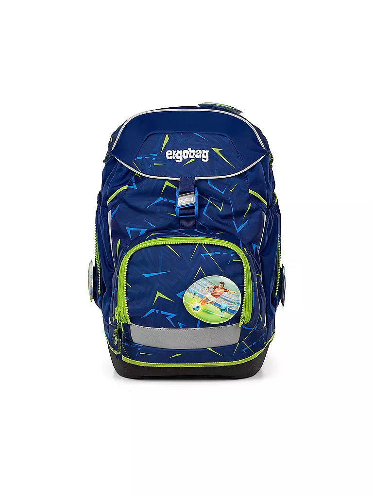 ERGOBAG | Set zaino scuola 6 pz Pack Spitzenreitbär | Blu scuro