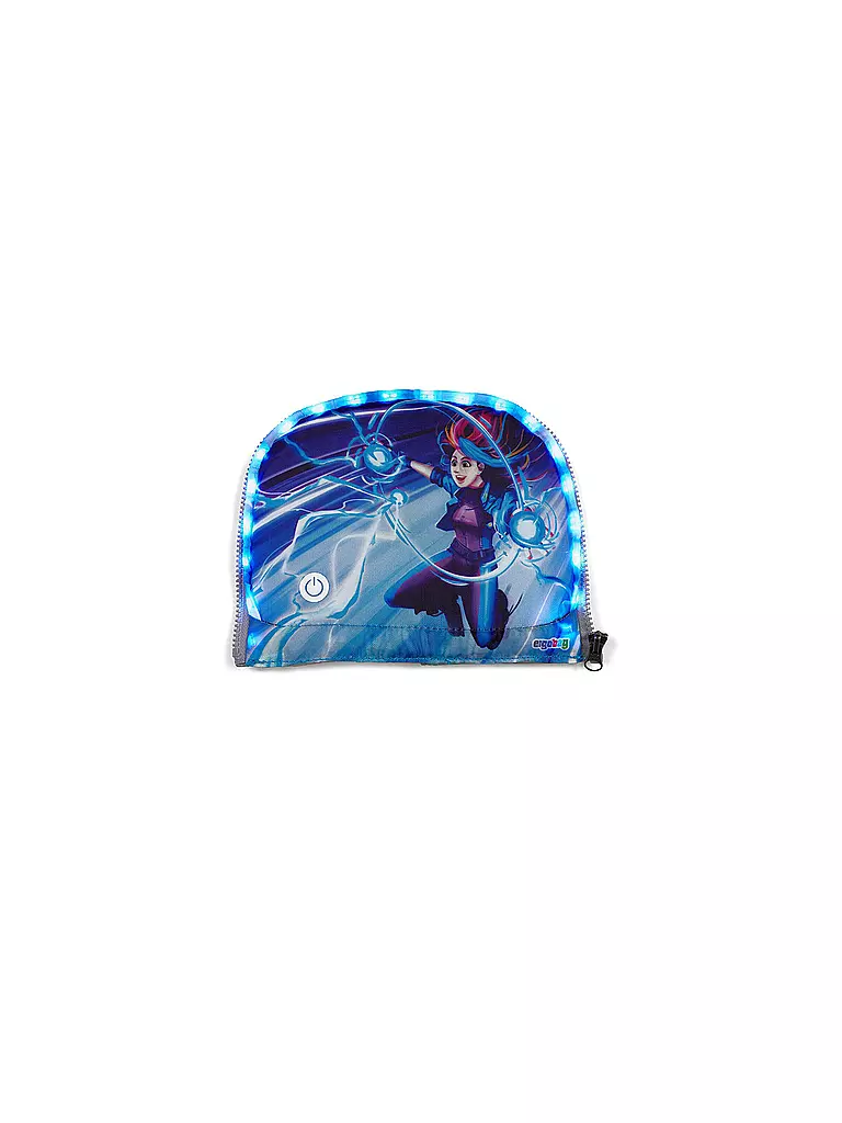 ERGOBAG | Zip Set Zippies LED - Supereroi | Multicolore