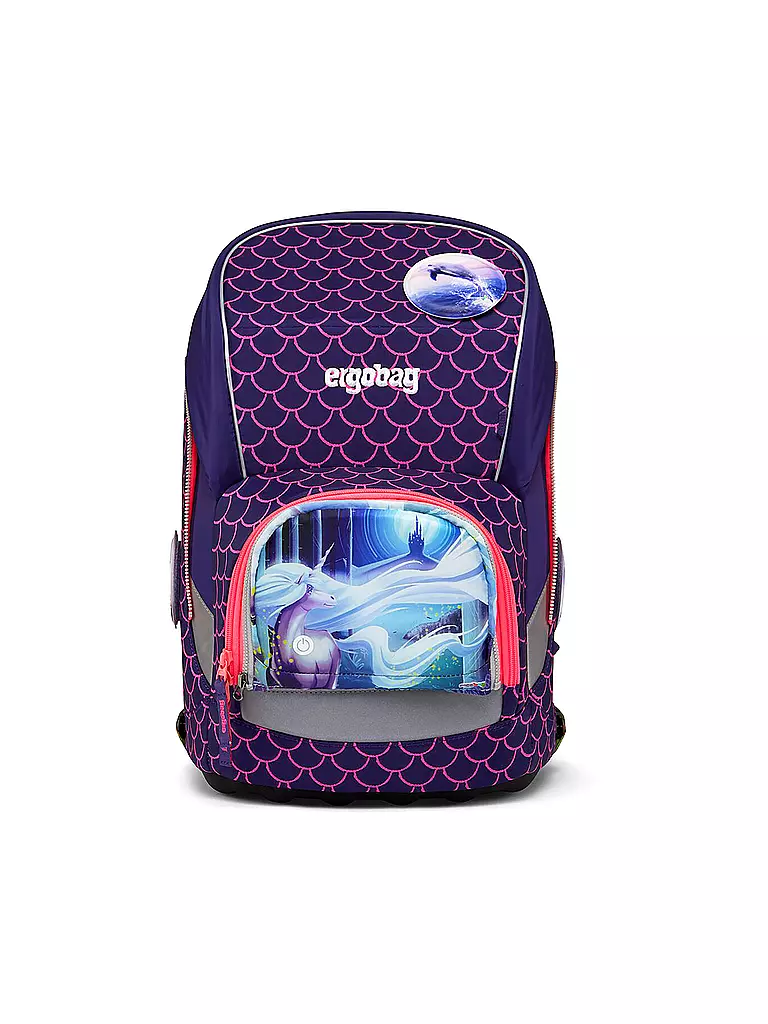 ERGOBAG | Zip Set Zippies LED Unicorno | Multicolore