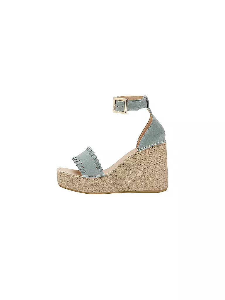 ESPADRIJ L'ORIGINALE | Sandali DIJON VELOUR | Blu chiaro