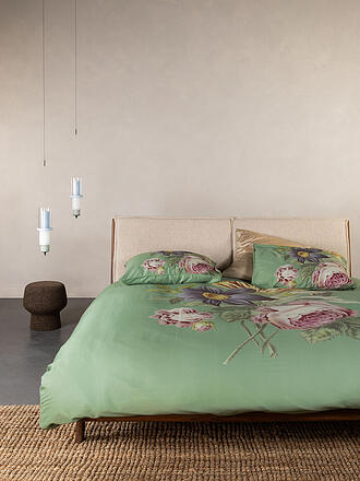 ESSENZA | Biancheria da letto in raso 70x90cm / 140x200cm MADIA Basil Green