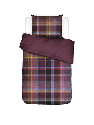 ESSENZA | Biancheria da letto in twill 70x90 cm / 140x200 cm MEAU Mauve Wine