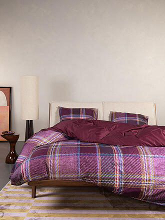 ESSENZA | Biancheria da letto in twill 70x90 cm / 140x200 cm MEAU Mauve Wine