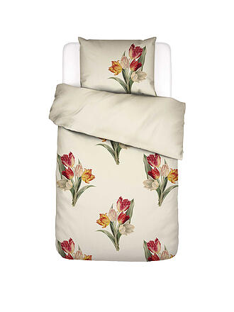 ESSENZA | Biancheria da letto in raso TOSCA 70x90/140x200 Vanilla