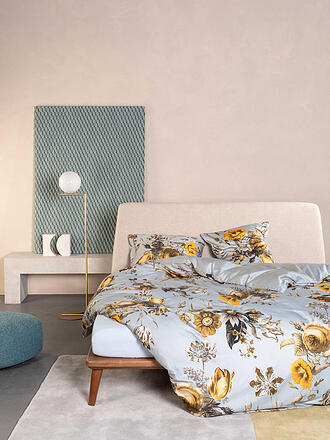 ESSENZA | Biancheria da letto in raso FLOREAN 70x90/140x200cm Grey