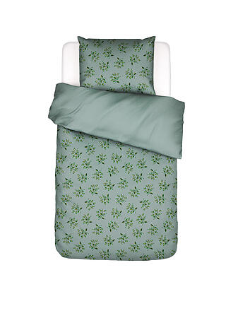 ESSENZA | Biancheria da letto JOLIEN 70x90cm / 140x200cm Surf Green