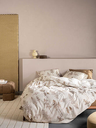 ESSENZA | Biancheria da letto in raso CECILE 70x90cm/140x200cm Vanilla