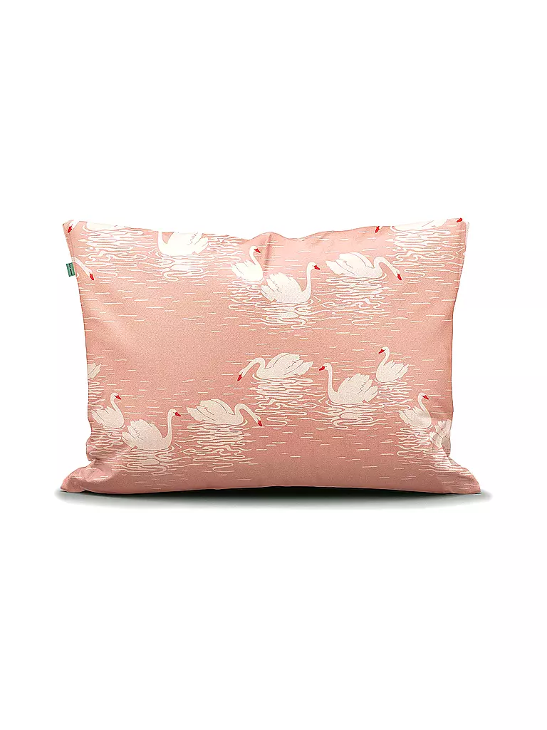 ESSENZA | Biancheria da letto in percalle SWAN LAKE 70x90cm/140x200cm Misty Rose | Rosa