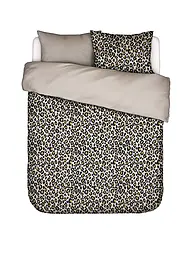 ESSENZA | Biancheria da letto in raso 2x 70x90cm / 140x200cm FEDELIA Sand Storm | Marrone chiaro