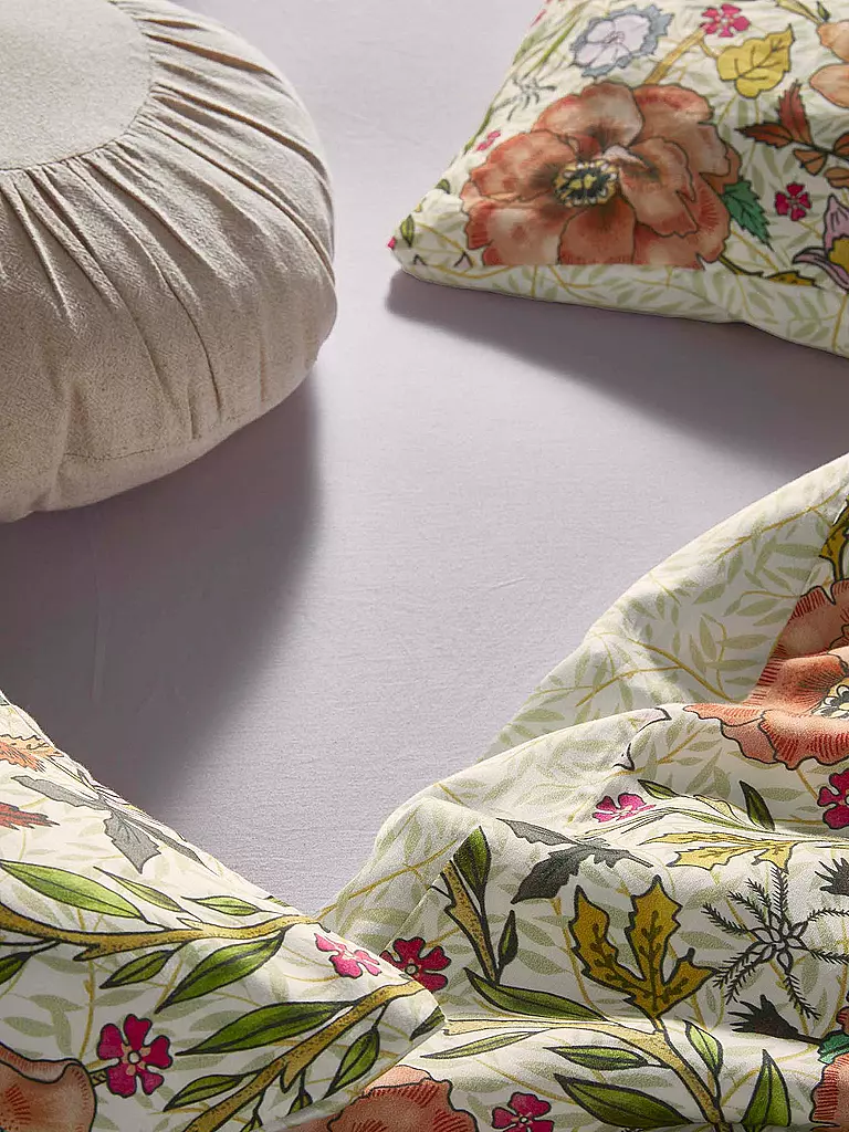 ESSENZA | Biancheria da letto in raso 70x90 cm / 140x200 cm Celeste Pure White |