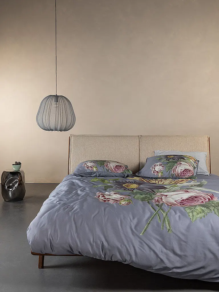 ESSENZA | Biancheria da letto in raso 70x90cm / 140x200cm MADIA Global Grey | Grigio chiaro
