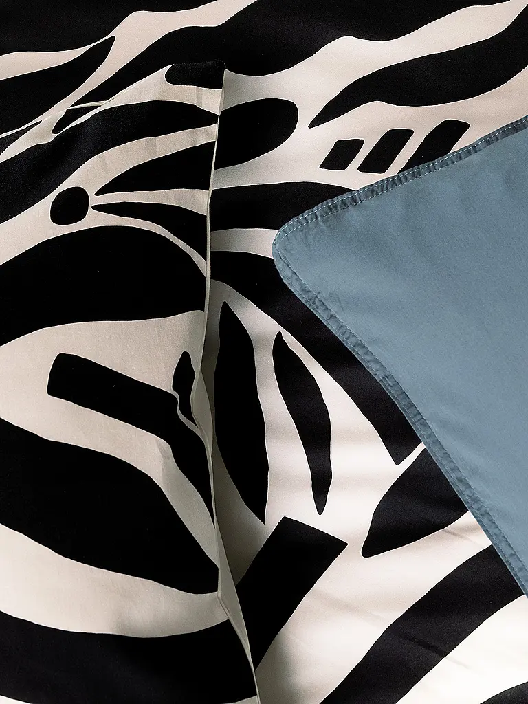 ESSENZA | Biancheria da letto in raso 70x90cm / 140x220cm ALLORI Antracite |