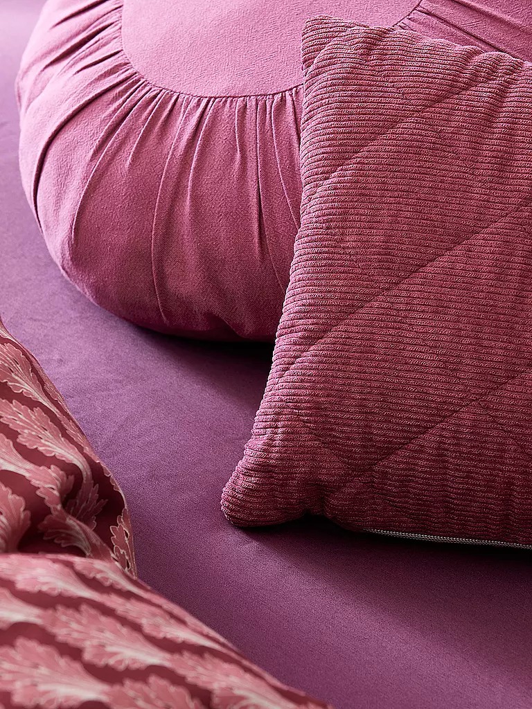 ESSENZA | Biancheria da letto in raso 70x90cm/140x200cm TESSE Rosso Ciliegia | 