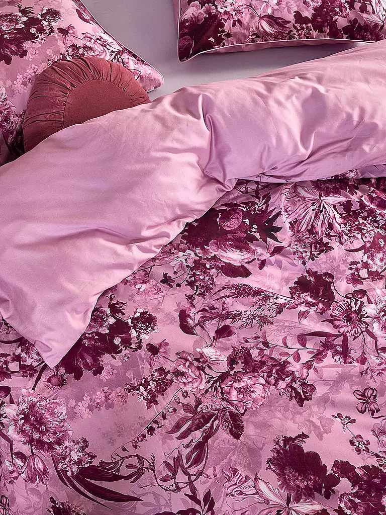 ESSENZA | Biancheria da letto in raso ANNABELLA 70x90cm/140x200cm Spot on Pink |