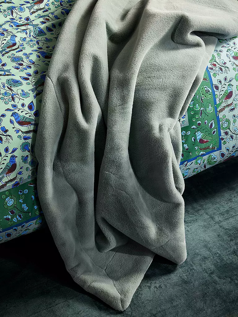 ESSENZA | Biancheria da letto in raso VALERIA 70x90cm/140x200cm Verde tenue |