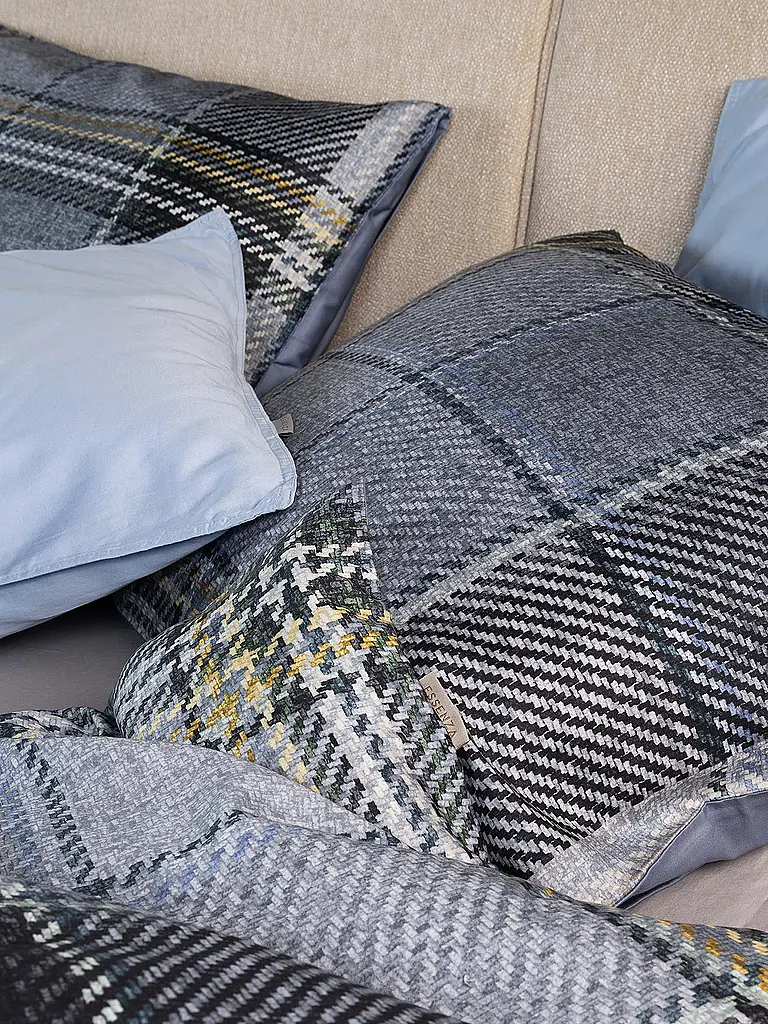 ESSENZA | Biancheria da letto in twill 70x90 cm / 140x200 cm MEAU Global Grey | 